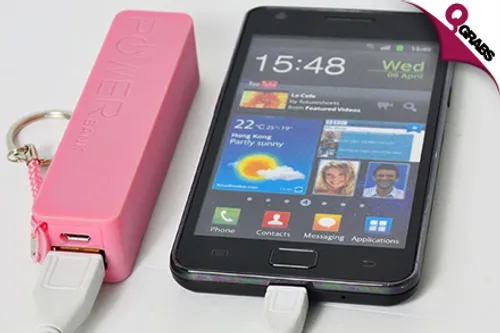 For QR39 Charge On-the-Go with a Mobile Power Bank - Choose from 5 Fun Colors! (QR99 Value)